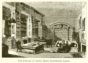 De Bibliotheek waarin Maria Edgeworth schreef door English School