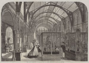 De leningcollectie van kunstwerken in het South Kensington Museum door English School