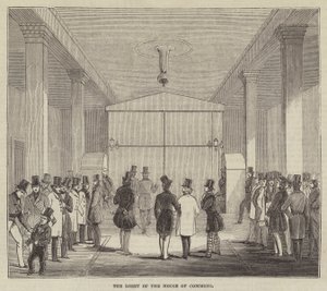 De lobby van het Lagerhuis