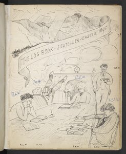 Het logboek, Seatoller, Pasen 1895 door English School