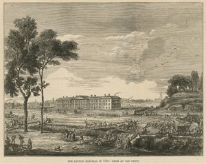 Het London Hospital in 1753
