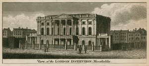 De London Institution, Moorfields, Londen door English School