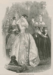 Het Londense seizoen: De debutante - het boudoir door English School