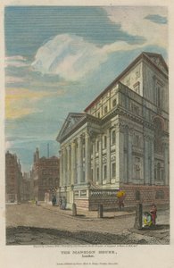 Het Mansion House, Londen door English School