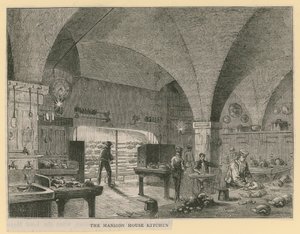 De keuken van het Mansion House