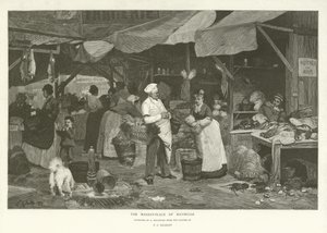 De Markt van Maubeuge door English School