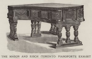 De Mason en Risch (Toronto) Pianoforte Tentoonstelling