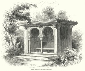 Het Moorse Zomerhuis (gravure)