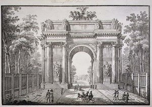 De Narva-poorten, Sint-Petersburg door English School