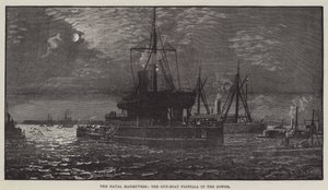 De Marine Manoeuvres, de Kanonneerboot Flotilla in de Downs