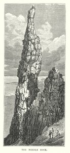 De Naaldrots (gravure) door English School