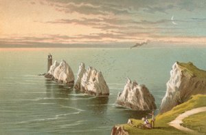 The Needles - Isle of Wight door English School