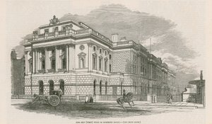 De nieuwe (westelijke) vleugel van Somerset House