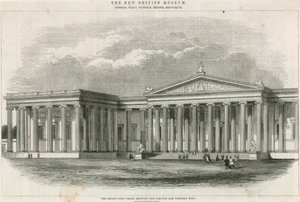 Het Nieuwe British Museum door English School