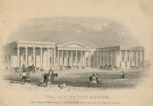 Het Nieuwe British Museum door English School