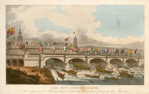 De nieuwe London Bridge, 1 augustus 1831