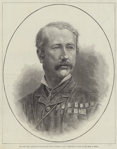 De Nieuwe Peer, Luitenant-Generaal Sir Garnet Wolseley, GCB, Opperbevelhebber van het Leger in Egypte door English School
