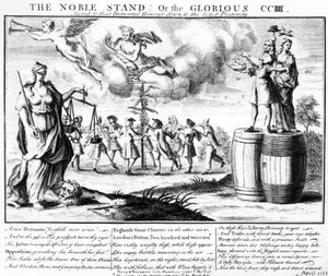 De Nobele Stand, of de Glorieuze CCIII Gewijd aan hun Onsterfelijke Eer tot in de Nageslacht, c.1733 door English School