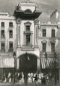 Het Oude Adelphi Theater door English School