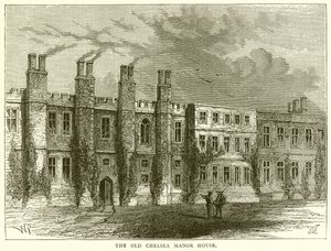 Het oude Chelsea Manor House