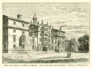De Oude Voorkant van Wilton House door English School