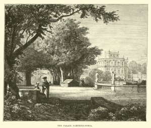 Het Paleis Pamphili-Doria door English School