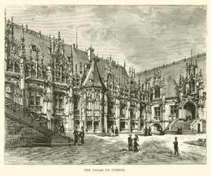 Het Palais de Justice door English School