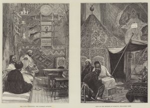 De Parijse Tentoonstelling (gravure) door English School