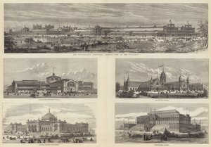 De tentoonstelling van Philadelphia door English School