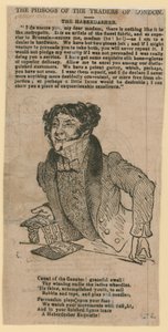 De gezichten van de handelaren van Londen door English School