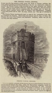 De Phoenix Toren, Chester (gravure) door English School