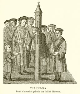 De schandpaal door English School