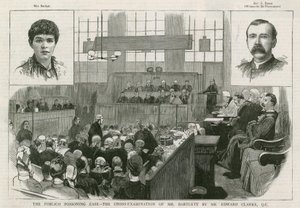 De Pimlico Vergiftigingszaak, het kruisverhoor van Mr Bartlett door Mr Edward Clarke QC door English School