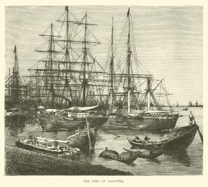 De Haven van Calcutta door English School