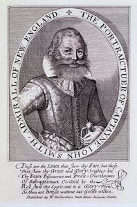 Het portret van Kapitein John Smith, Admiraal van New England