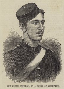 De Keizerlijke Prins als Cadet van Woolwich