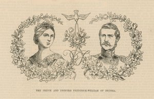 De Prins en Prinses Fredrick William van Pruisen door English School