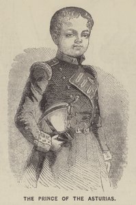 De prins van Asturië (gravure)