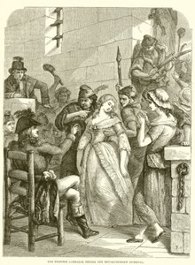 De Prinses Lamballe voor het Revolutionaire Tribunaal