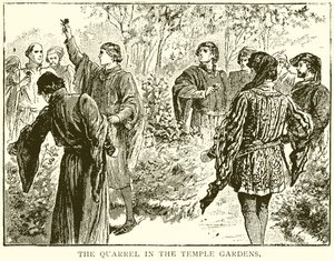 De Ruzie in de Temple Gardens