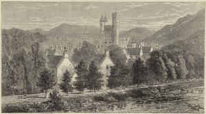 De Koningin in Balmoral