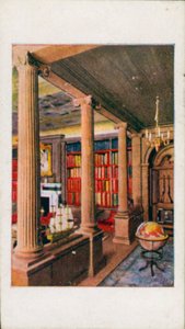 Het poppenhuis van de koningin: De bibliotheek II (kleurenlitho) door English School