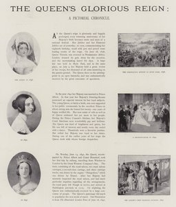 De glorieuze regeerperiode van de koningin door English School