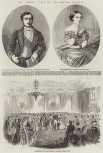 Het Bezoek van de Koningin aan de Franse Ambassade door English School