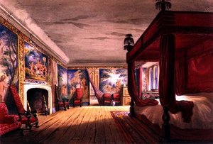 De Rode Kamer, Cotehele House, ca. 1830-40
