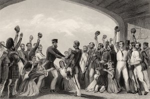 De Bevrijding van Lucknow door Generaal Havelock, 25 september 1857, uit 