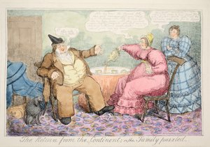 De Terugkeer van het Continent of de Familie Verward, pub. 1835