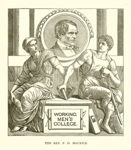 De Eerwaarde F. D. Maurice door English School