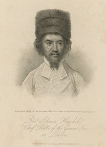 Dominee Solomon Hirschel, opperrabbijn van de Duitse herbergen in Londen door English School