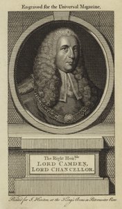 De zeer eerbiedwaardige Lord Camden, Lord Chancellor